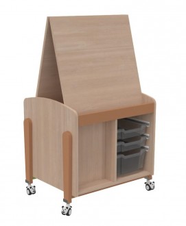 meuble chevalet mobile double face k’briol 
